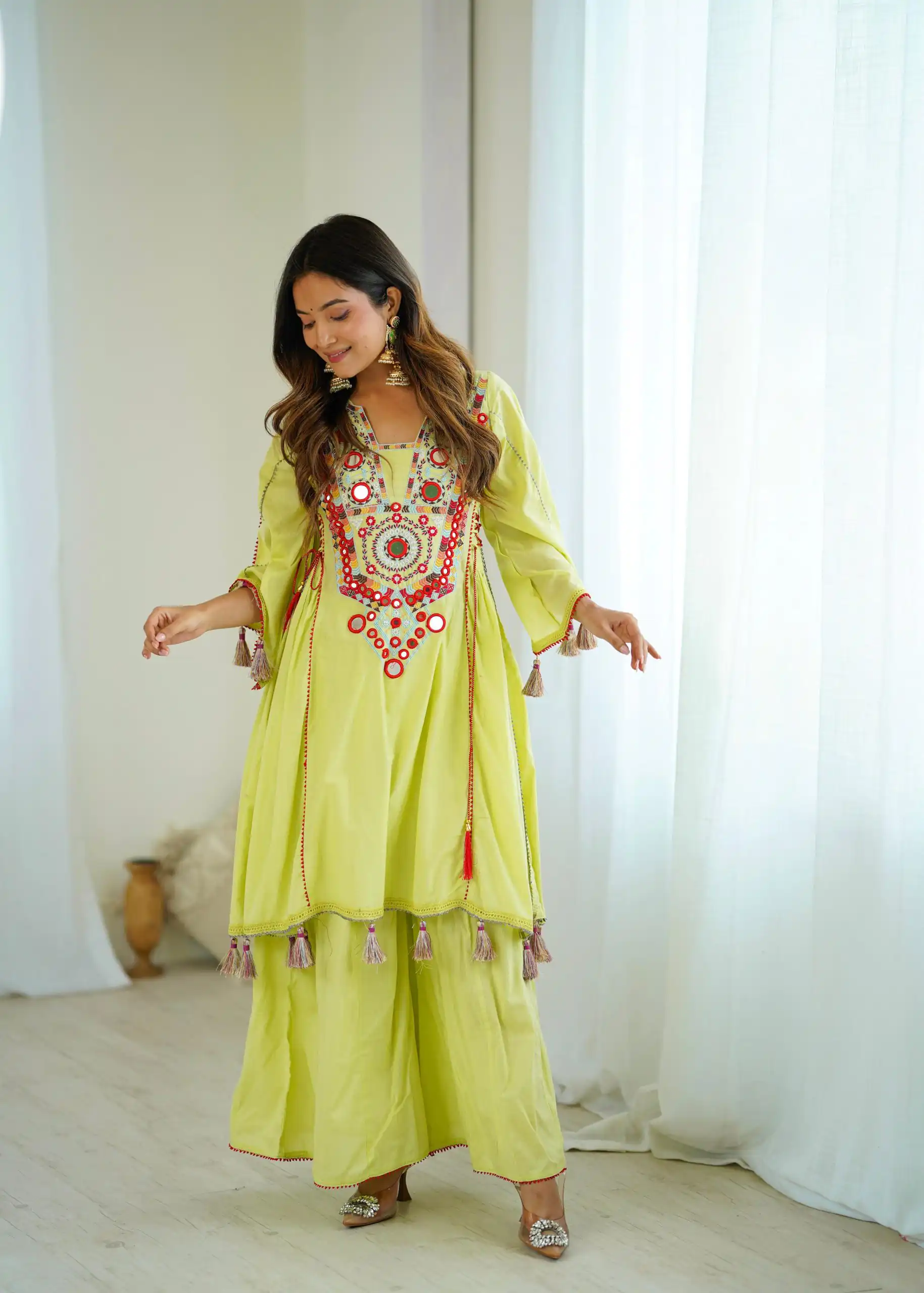 SRK 5286 Pista in Khadi Cotton Mirror Work & Embroidery Work Salwar Suit . Now at just ₹2099. Delivery 4-6 Working Days. Shop now. | Jump Suits, Salwar suit, Designer Suits, Casual Suits, Creative suits, Palazzo Suits, Party Wear Suits, Patiala Suits, Straight Suits