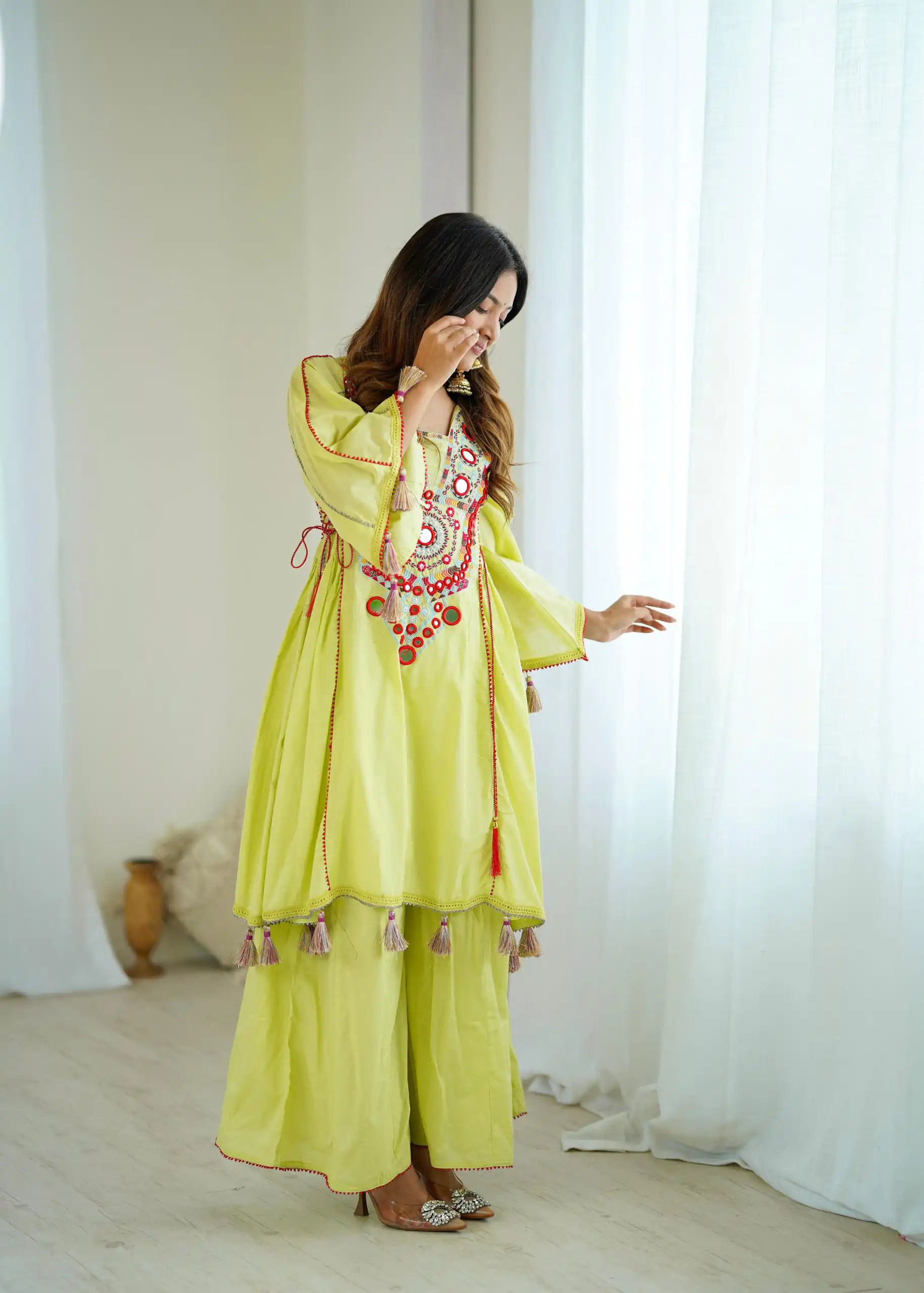 SRK 5286 Pista in Khadi Cotton Mirror Work & Embroidery Work Salwar Suit . Now at just ₹2099. Delivery 4-6 Working Days. Shop now. | Jump Suits, Salwar suit, Designer Suits, Casual Suits, Creative suits, Palazzo Suits, Party Wear Suits, Patiala Suits, Straight Suits