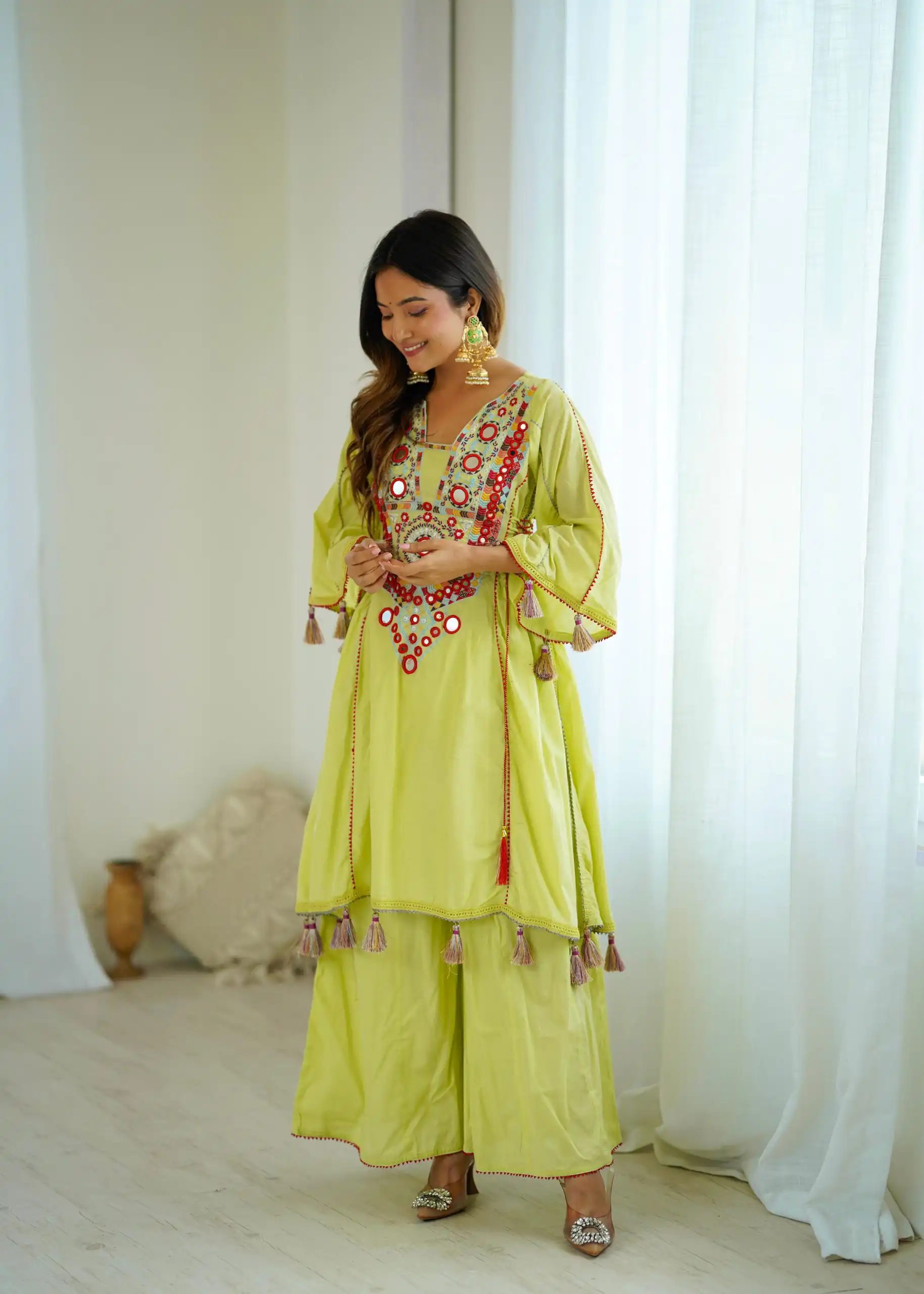 SRK 5286 Pista in Khadi Cotton Mirror Work & Embroidery Work Salwar Suit . Now at just ₹2099. Delivery 4-6 Working Days. Shop now. | Jump Suits, Salwar suit, Designer Suits, Casual Suits, Creative suits, Palazzo Suits, Party Wear Suits, Patiala Suits, Straight Suits