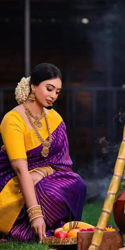 KP 5006 Purple Soft Lichi Silk Saree Perfect for Wedding, Party, Raksha Bandhan, Durga Puja, Ganesh Chaturthi . Introductory Price ₹1499. Delivery | Sarees, Bollywood Sarees, Creative Sarees, Designer Sarees, Embroidered Sarees, Ethnic Saree, Modern Digital sarees, Party Wear Sarees