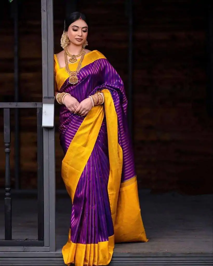 KP 5006 Purple Soft Lichi Silk Saree Perfect for Wedding, Party, Raksha Bandhan, Durga Puja, Ganesh Chaturthi . Introductory Price ₹1499. Delivery | Sarees, Bollywood Sarees, Creative Sarees, Designer Sarees, Embroidered Sarees, Ethnic Saree, Modern Digital sarees, Party Wear Sarees