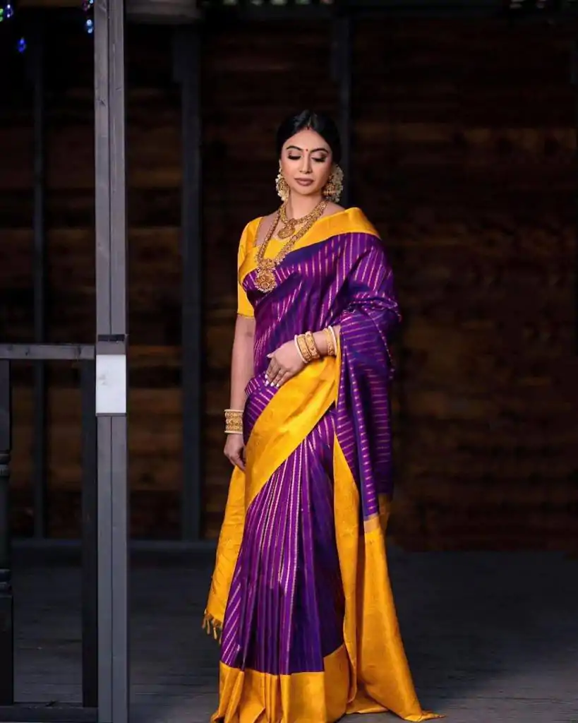 KP 5006 Purple Soft Lichi Silk Saree Perfect for Wedding, Party, Raksha Bandhan, Durga Puja, Ganesh Chaturthi . Introductory Price ₹1499. Delivery | Sarees, Bollywood Sarees, Creative Sarees, Designer Sarees, Embroidered Sarees, Ethnic Saree, Modern Digital sarees, Party Wear Sarees
