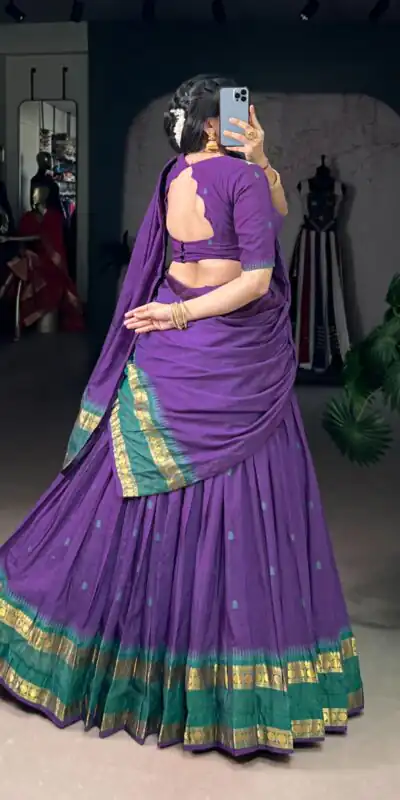 LNB 1904 Purple Pure Chanderi with Zari Work Lehenga Choli . Affordable Price ₹1999. Delivery 4-6 Working Days. Shop now. | Lehenga, Bollywood Lehenga, Creative Lehenga, Designer Lehenga, Embroidered Lehenga, Party Wear Lehenga