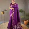 KP 6003 Purple Soft Lichi Silk Cloth Lace Work & Lace Border Saree in Best Price ₹1399. Delivery 4-6 Working Days. Shop now. | Sarees, Bollywood Sarees, Creative Sarees, Designer Sarees, Embroidered Sarees, Ethnic Saree, Modern Digital sarees, Party Wear Sarees