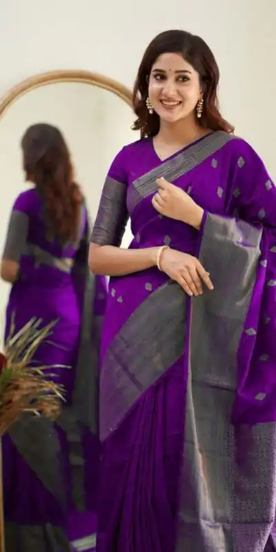 KP 5088 Purple Soft Lichi Silk Cloth Saree With Lace Border & Lace Work. Best Price ₹1349. Delivery 4-6 Working Days. Shop now. | Sarees, Bollywood Sarees, Creative Sarees, Designer Sarees, Embroidered Sarees, Ethnic Saree, Modern Digital sarees, Party Wear Sarees