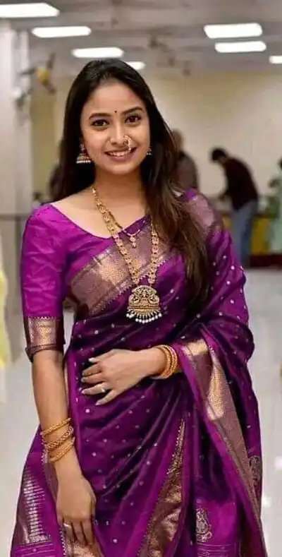 KP 3087 Purple Color Soft Lichi Silk With Lace Work & Lace Border Saree Grab it for ₹1299. Delivery 4-6 Working Days. Shop now. | Sarees, Bollywood Sarees, Creative Sarees, Designer Sarees, Embroidered Sarees, Ethnic Saree, Modern Digital sarees, Party Wear Sarees