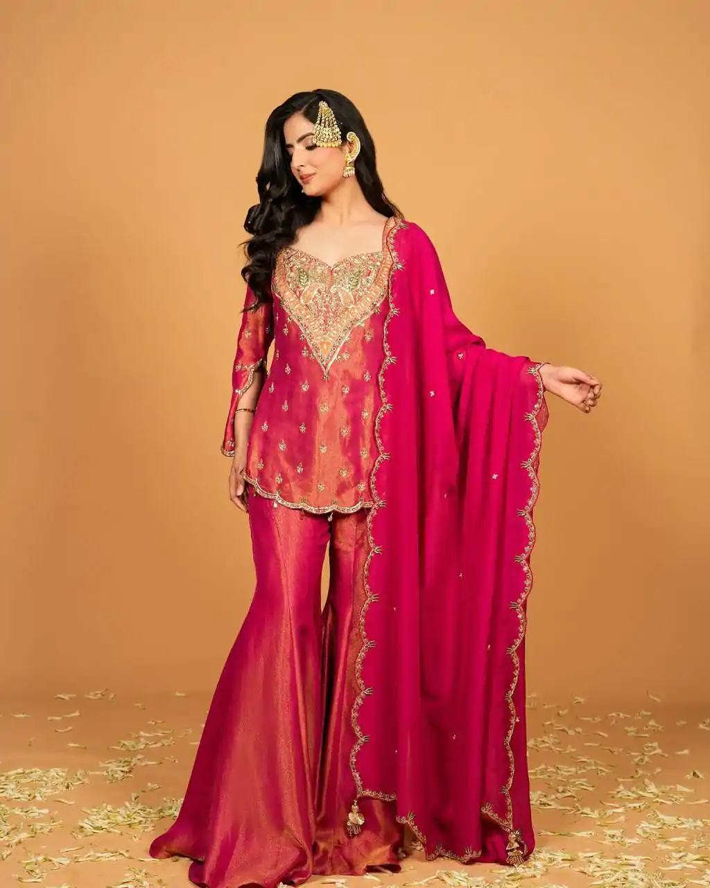 NSR 852 Red Simar Silk With Embroidery Work with Full Sleeve Salwar Suit in . Now at just ₹2099. Delivery 4-6 Working Days. Shop n | Jump Suits, Salwar suit, Designer Suits, Casual Suits, Creative suits, Palazzo Suits, Party Wear Suits, Patiala Suits, Straight Suits