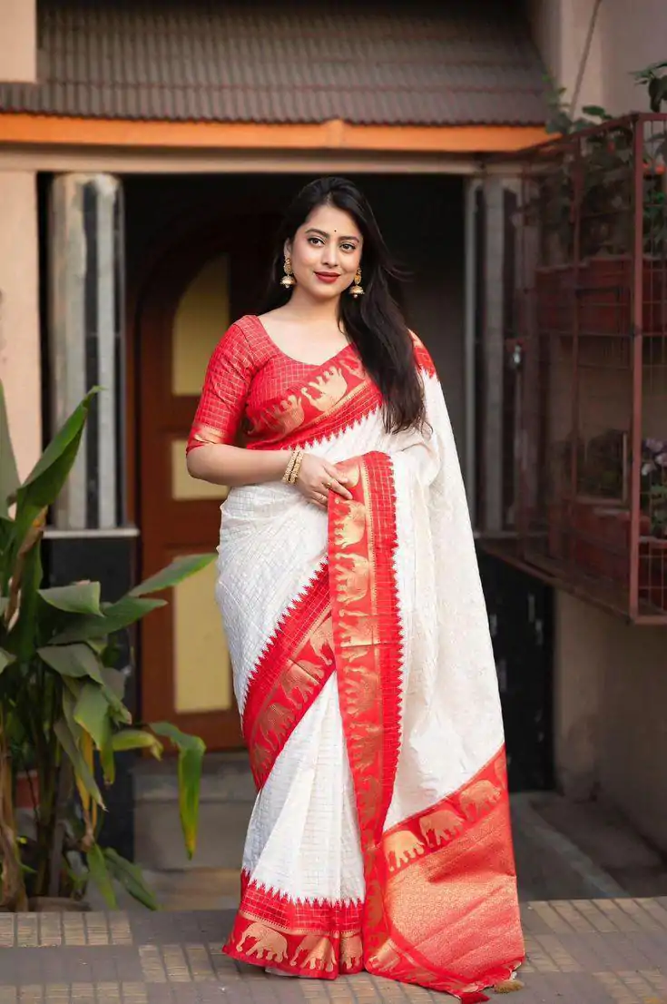 KP 5078 Red Color Soft Lichi Silk with Lace Work & Lace Border. Saree Best Price ₹1449. Delivery 4-6 Working Days. Shop now. | Sarees, Bollywood Sarees, Creative Sarees, Designer Sarees, Embroidered Sarees, Ethnic Saree, Modern Digital sarees, Party Wear Sarees