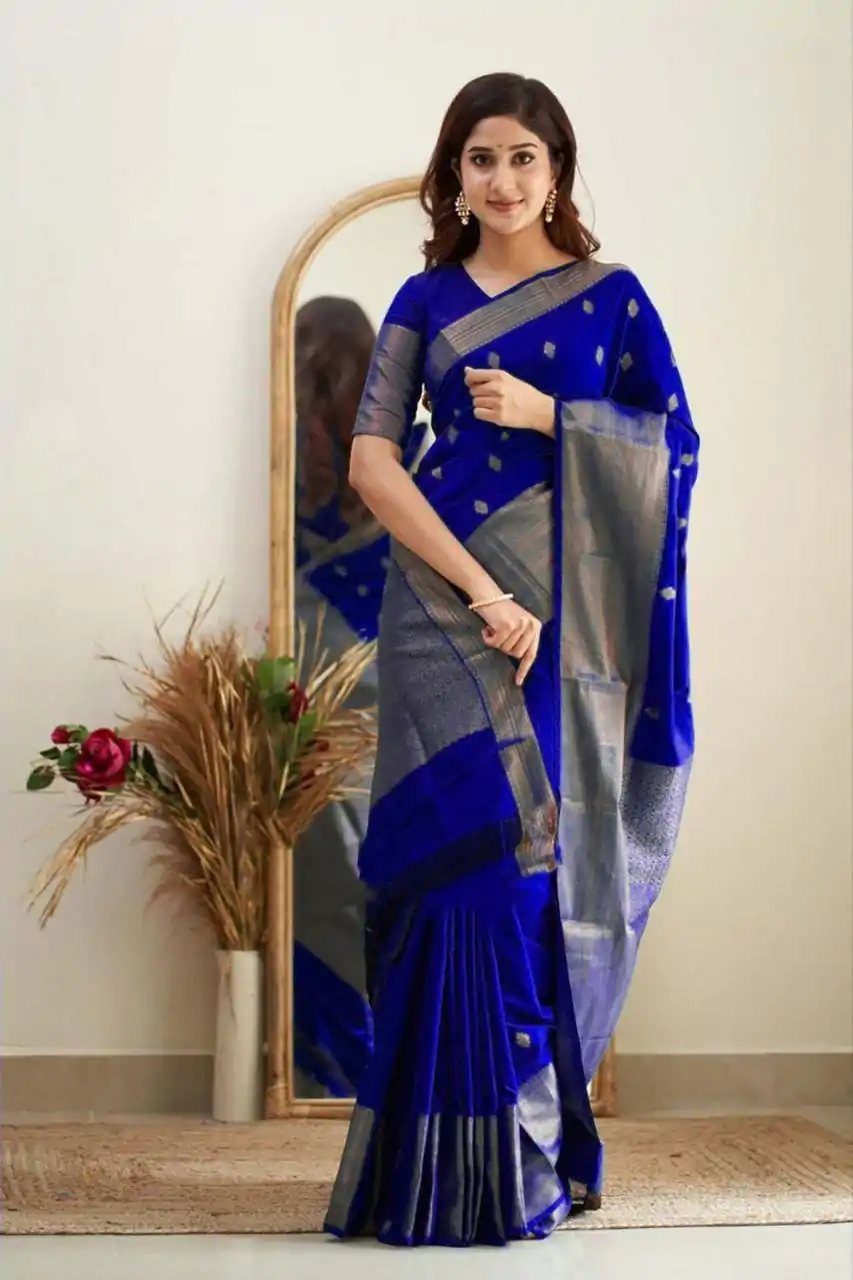 KP 5088 Royal Blue Soft Lichi Silk Cloth Saree With Lace Border & Lace Work. Best Price ₹1349. Delivery 4-6 Working Days. Shop now. | Sarees, Bollywood Sarees, Creative Sarees, Designer Sarees, Embroidered Sarees, Ethnic Saree, Modern Digital sarees, Party Wear Sarees