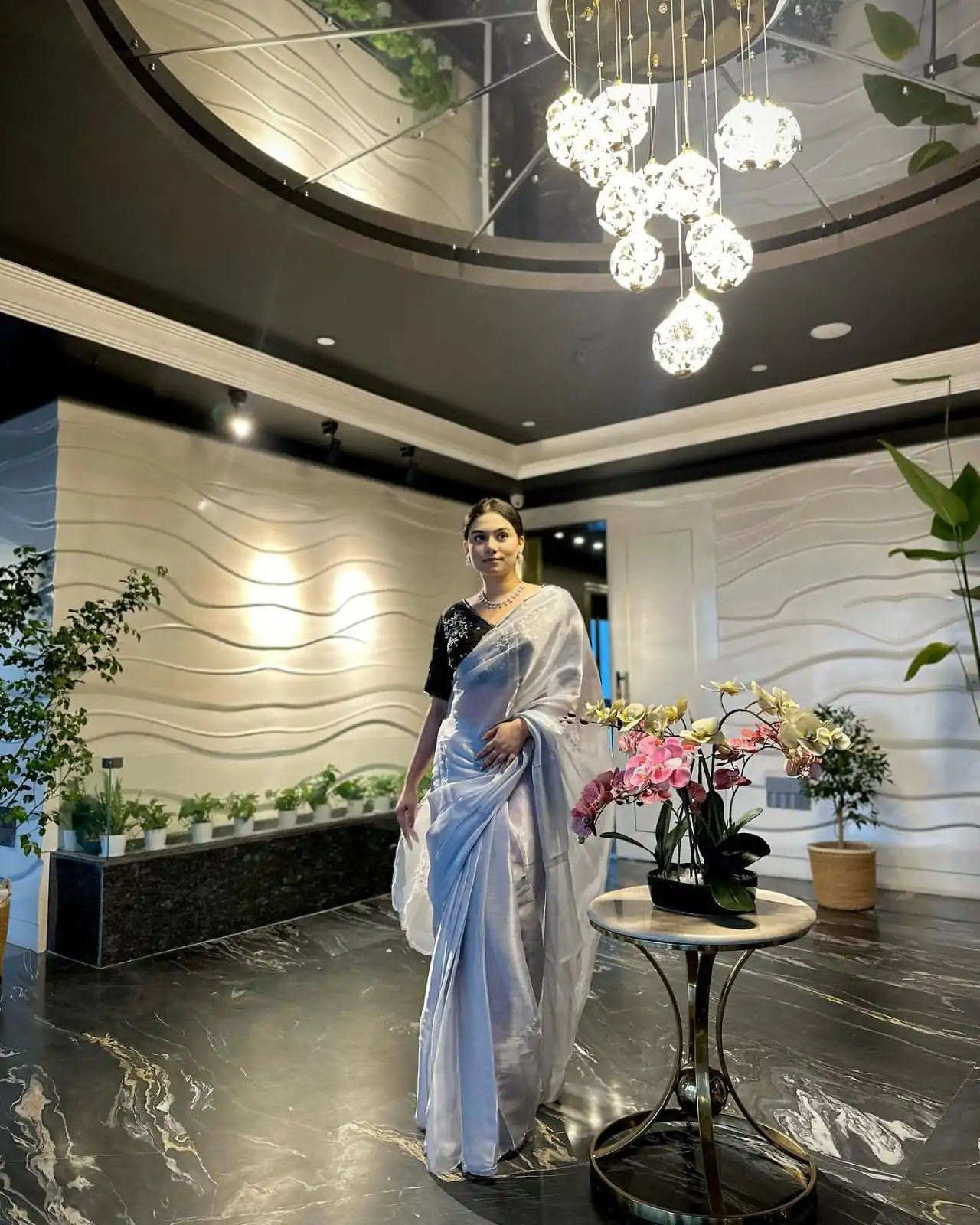 AC JIYA Silver Soft Jimmy Chuu with Lace Border & Lace Work Saree . Available at ₹3049 only. Delivery 4-6 Working Days. Shop now. | Sarees, Bollywood Sarees, Creative Sarees, Designer Sarees, Embroidered Sarees, Ethnic Saree, Modern Digital sarees, Party Wear Sarees