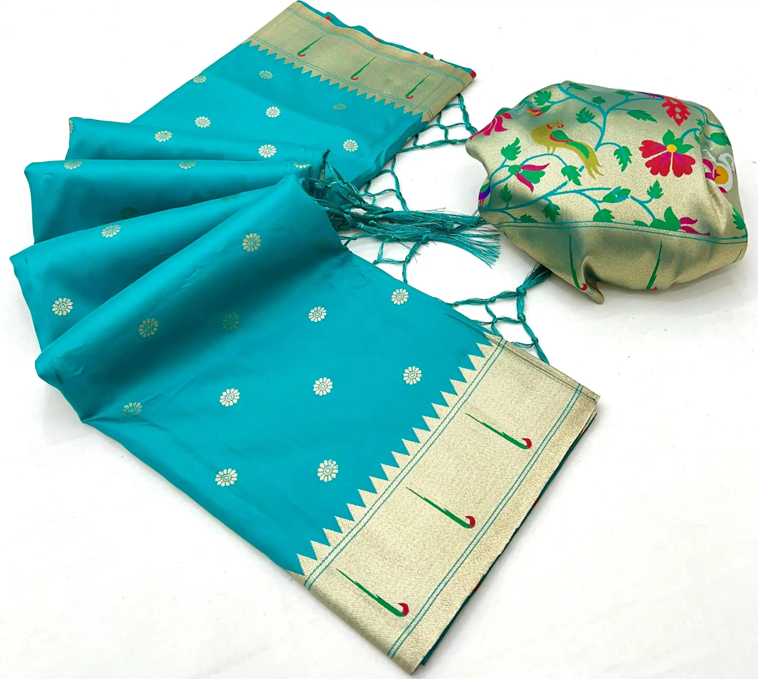 MB 150 Sky Blue A Pethani silk Saree Perfect for Wedding, Party, Baisakhi, Reception, Traditional Day – . Affordable Price ₹2549. Delivery 4-6 Working | Sarees, Bollywood Sarees, Creative Sarees, Designer Sarees, Embroidered Sarees, Ethnic Saree, Modern Digital sarees, Party Wear Sarees