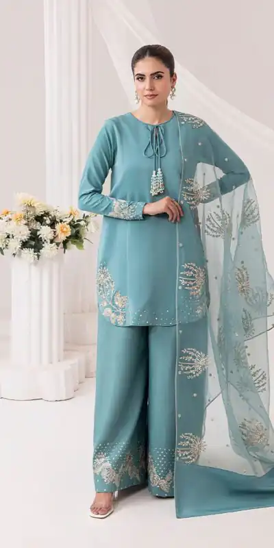 ZSR 3122 Sky Blue Pure Natural Crep Silk Salwar Suit Perfect for Wedding, Party, Pongal, Onam, Reception – . Available at ₹1849 only. Delivery 4-6 Work | Jump Suits, Salwar suit, Designer Suits, Casual Suits, Creative suits, Palazzo Suits, Party Wear Suits, Patiala Suits, Straight Suits