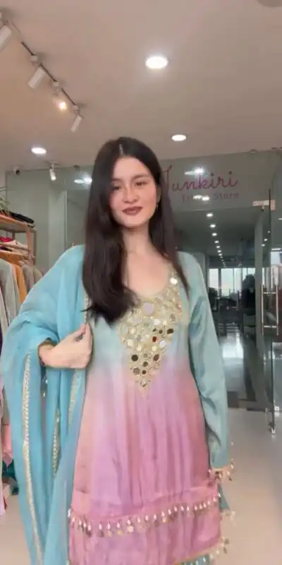 LG 2008 Sky Blue Printed Crape Silk with Mirror Work & Embroidery Work Salwar Suit . Affordable Price ₹1949. Delivery 4-6 Working Days. Shop now. | Jump Suits, Tops & Bottoms, Track Suits, Trendy Wear, Salwar suit, Designer Suits, Casual Suits, Creative suits, Palazzo Suits, Party Wear Suits, Patiala Suits, Straight Suits