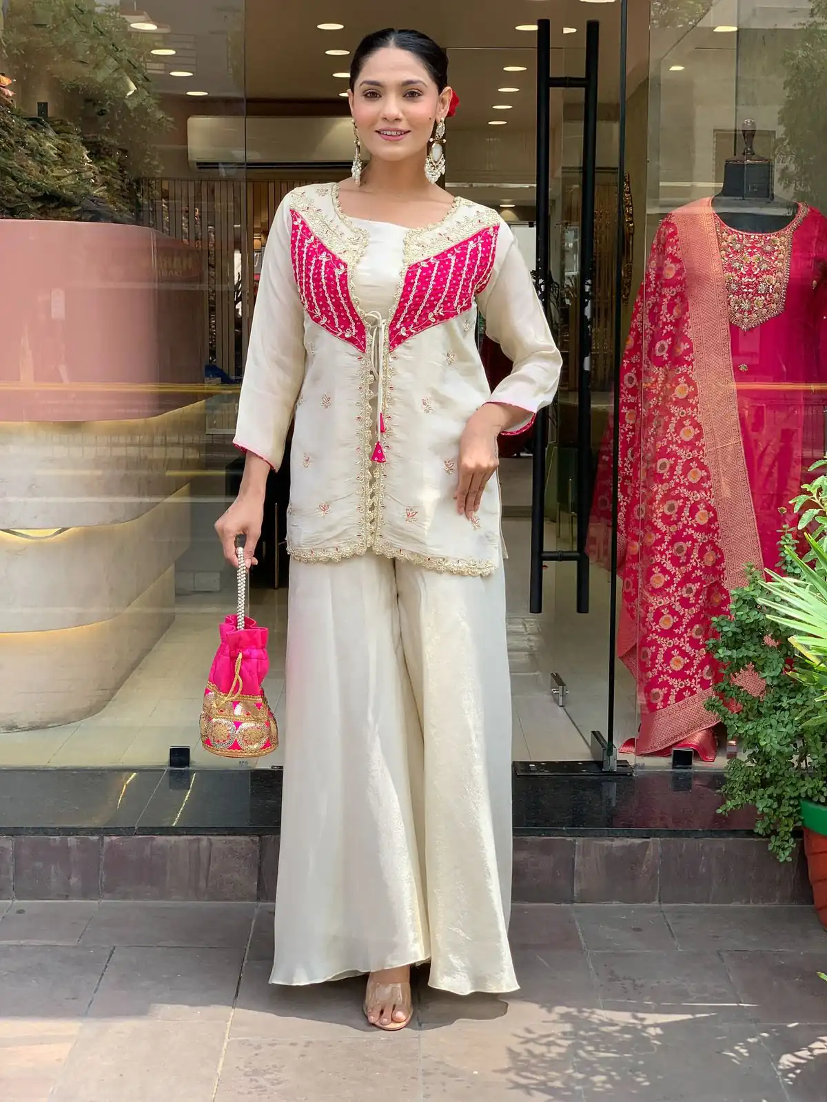 NSR 869 White Roman Silk Salwar Suit Perfect for Wedding, Party, Ethnic Day, Traditional Day, Housewarming . Now at just ₹1899. Delivery 4-6 Working | Jump Suits, Tops & Bottoms, Track Suits, Trendy Wear, Salwar suit, Designer Suits, Casual Suits, Creative suits, Palazzo Suits, Party Wear Suits, Patiala Suits, Straight Suits