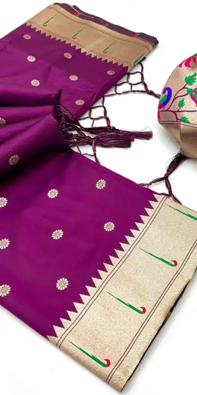 MB 150 Wine A Pethani silk Saree Perfect for Wedding, Party, Baisakhi, Reception, Traditional Day – . Affordable Price ₹2549. Delivery 4-6 Working | Sarees, Bollywood Sarees, Creative Sarees, Designer Sarees, Embroidered Sarees, Ethnic Saree, Modern Digital sarees, Party Wear Sarees