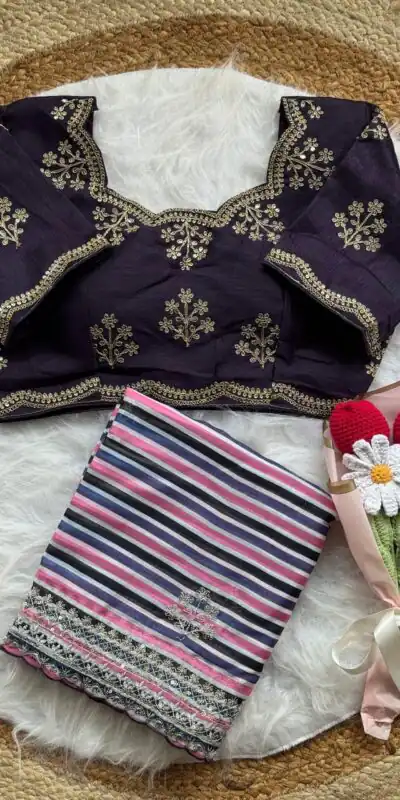 AC MIRA Wine in Color Soft Organza Embroidery Work & Lace Work Saree . Get it for ₹2449. Delivery 4-6 Working Days. Shop now. | Sarees, Bollywood Sarees, Creative Sarees, Designer Sarees, Embroidered Sarees, Ethnic Saree, Modern Digital sarees, Party Wear Sarees