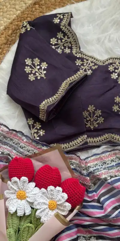 AC MIRA Wine in Color Soft Organza Embroidery Work & Lace Work Saree . Get it for ₹2449. Delivery 4-6 Working Days. Shop now. | Sarees, Bollywood Sarees, Creative Sarees, Designer Sarees, Embroidered Sarees, Ethnic Saree, Modern Digital sarees, Party Wear Sarees