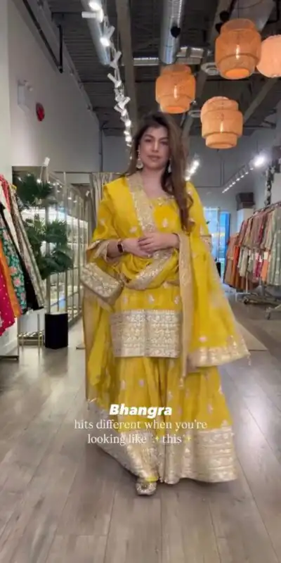 LG 2000 Yellow Chinon With Embroidery Work Salwar Suit . Wedding, Party, Festive, Events, Get it for ₹2099. Delivery 4-6 Working Days. Shop now. | Jump Suits, Tops & Bottoms, Track Suits, Trendy Wear, Salwar suit, Designer Suits, Casual Suits, Creative suits, Palazzo Suits, Party Wear Suits, Patiala Suits, Straight Suits