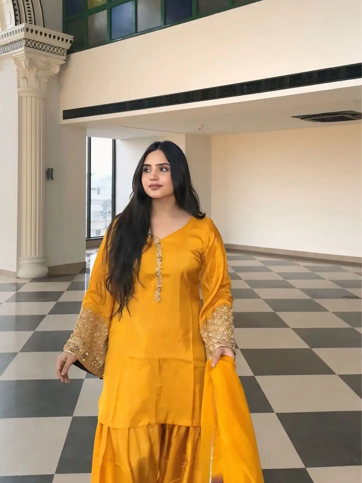 NSR 854 Yellow Natural Satin Silk Sequence Work with Lace Work & Embroidery Work Salwaar Suit Now at just ₹1799. Delivery 4-6 Working Days. Shop now. | Jump Suits, Salwar suit, Designer Suits, Casual Suits, Creative suits, Palazzo Suits, Party Wear Suits, Patiala Suits, Straight Suits