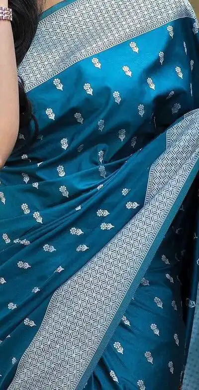 KPR 229 Blue in Soft Lichi Silk Lace Border & Lace Work Saree . Special Price ₹1399. Delivery 4-6 Working Days. Shop now. | Sarees, Bollywood Sarees, Creative Sarees, Designer Sarees, Embroidered Sarees, Ethnic Saree, Modern Digital sarees, Party Wear Sarees