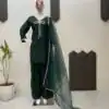 LG 1955 Green in Green French Crape Lace Work & Bead Work Salwar Suit . Special Price ₹1849. Delivery 4-6 Working Days. Shop now. | Jump Suits, Salwar suit, Designer Suits, Casual Suits, Creative suits, Palazzo Suits, Party Wear Suits, Patiala Suits, Straight Suits