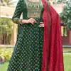 INLI Masakali 7.0 Green in Color Rayon Embroidery Work Gown . Exclusive Offer ₹1849. Delivery 4-6 Working Days. Shop now. | Gowns, Bollywood Gowns, Creative Gowns, Designer Gowns, Embroidered Gowns, Party Wear Gowns