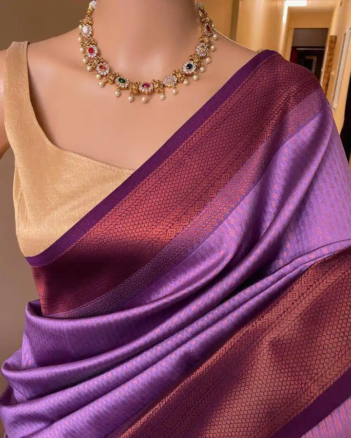 KPR 206 Lavender in Soft Lichi Silk Lace Jacquard Border & Lace Work Saree . Special Price ₹1399. Delivery 4-6 Working Days. Shop now. | Sarees, Bollywood Sarees, Creative Sarees, Designer Sarees, Embroidered Sarees, Ethnic Saree, Modern Digital sarees, Party Wear Sarees