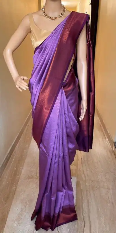 KPR 206 Lavender in Soft Lichi Silk Lace Jacquard Border & Lace Work Saree . Special Price ₹1399. Delivery 4-6 Working Days. Shop now. | Sarees, Bollywood Sarees, Creative Sarees, Designer Sarees, Embroidered Sarees, Ethnic Saree, Modern Digital sarees, Party Wear Sarees