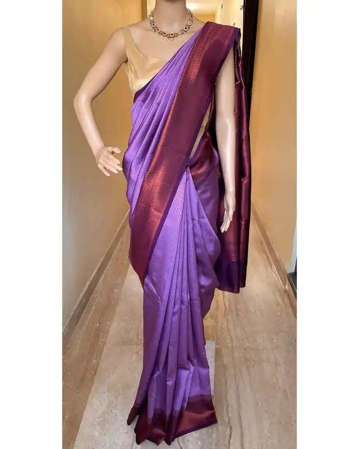 KPR 206 Lavender in Soft Lichi Silk Lace Jacquard Border & Lace Work Saree . Special Price ₹1399. Delivery 4-6 Working Days. Shop now. | Sarees, Bollywood Sarees, Creative Sarees, Designer Sarees, Embroidered Sarees, Ethnic Saree, Modern Digital sarees, Party Wear Sarees