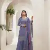 FC V 67831 Lavender in Viscose Chinon Zari Work & Embroidery Work Salwar Suit . Grab it for ₹3049. Delivery 4-6 Working Days. Shop now. | Jump Suits, Salwar suit, Designer Suits, Casual Suits, Creative suits, Palazzo Suits, Party Wear Suits, Patiala Suits, Straight Suits