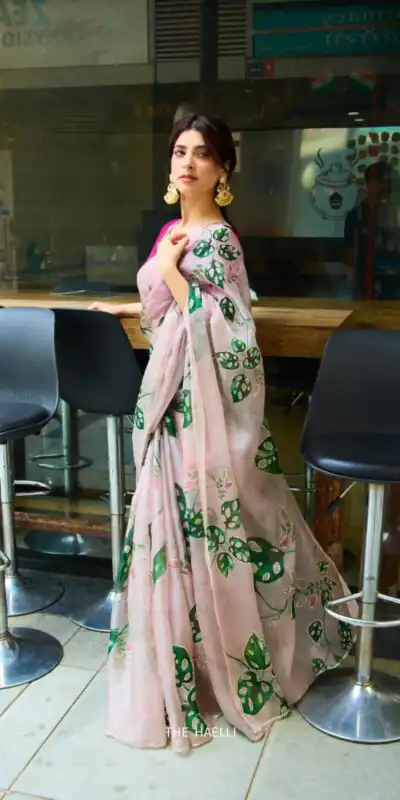 AC ZOYA Light Pink in Color Soft Organza Designer Work Saree . Wedding, Party, Festive, Events, Best Price ₹2399. Delivery 4-6 Working Days. Shop now. | Sarees, Bollywood Sarees, Creative Sarees, Designer Sarees, Embroidered Sarees, Ethnic Saree, Modern Digital sarees, Party Wear Sarees