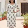 INLI White Beauty Mahandi Color Rayon Print Kurti with Designer Work. Get it for ₹1199. Delivery 4-6 Working Days. Shop now. | Kurti, Bollywood Kurti, Creative Kurtis, Designer Kurti, Party Wear Kurti, Selfie Kurti