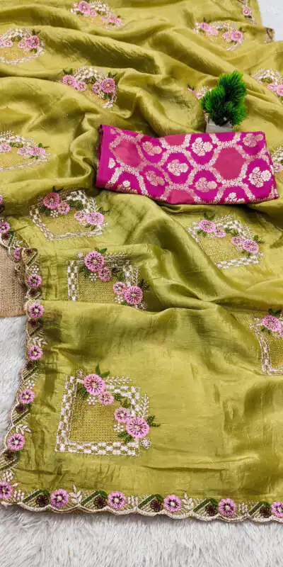 SC 239 Pink Georgette With Lace Work & Lace Border Saree . Wedding, Party, Festive, Events, Exclusive Offer ₹1599. Delivery 4-6 Working Days. Shop now. | Sarees, Bollywood Sarees, Creative Sarees, Designer Sarees, Embroidered Sarees, Ethnic Saree, Modern Digital sarees, Party Wear Sarees