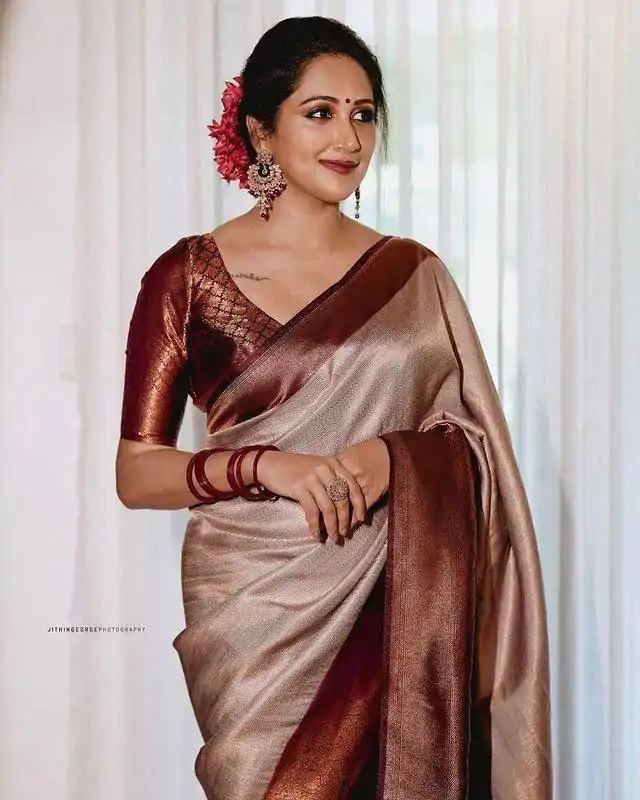 KPR 143 Off White Color Soft Lichi Silk with Designer Work Saree . Special Price ₹1449. Delivery 4-6 Working Days. Shop now. | Sarees, Bollywood Sarees, Creative Sarees, Designer Sarees, Embroidered Sarees, Ethnic Saree, Modern Digital sarees, Party Wear Sarees