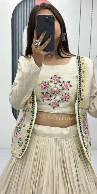 PC 522 Off White Tissue Simmer Lehenga Choli Perfect for Wedding, Party, Cultural Events, Diwali, Ganesh Chaturthi – . Exclusive Offer ₹3049. Deli | Jump Suits, Salwar suit, Designer Suits, Casual Suits, Creative suits, Palazzo Suits, Party Wear Suits, Patiala Suits, Straight Suits