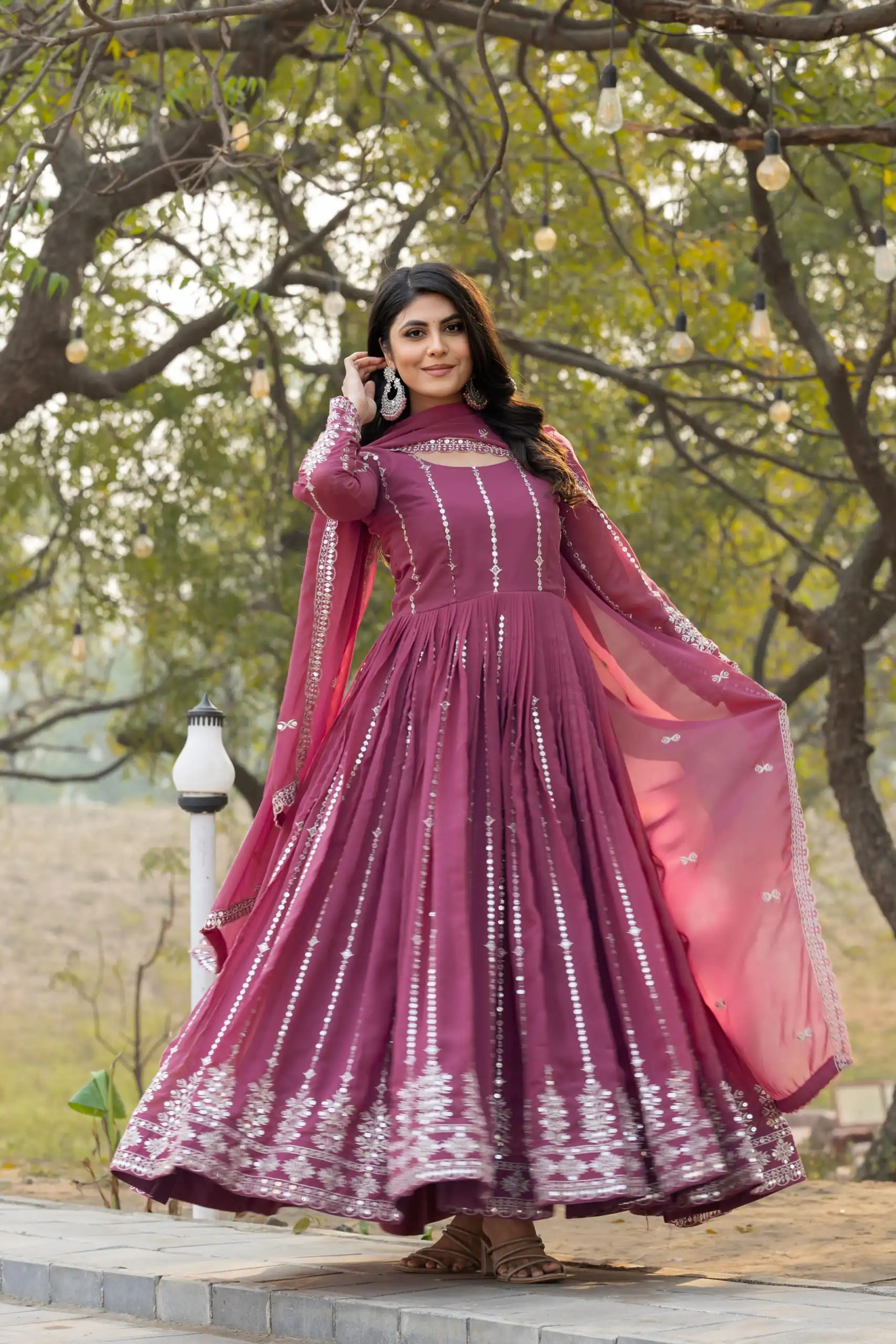 Ram 080 Onion Fox Georgette Gown with Embroidery Work. Wedding, Party, Festive, Events, Best Price ₹2049. Delivery 4-6 Working Days. Shop now. | Jump Suits, Salwar suit, Designer Suits, Casual Suits, Creative suits, Palazzo Suits, Party Wear Suits, Patiala Suits, Straight Suits