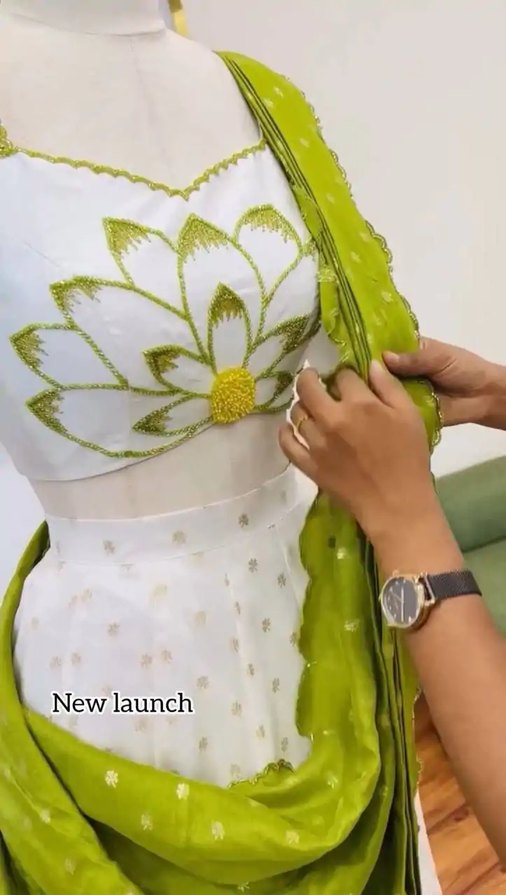 PC 500 Parrot Green in Color Chinon Digital Print Lehenga Choli . Wedding, Party, Festive, Events Festive Deal ₹2449. Delivery 4-6 Working Days. Shop now. | Lehenga, Bollywood Lehenga, Creative Lehenga, Designer Lehenga, Embroidered Lehenga, Party Wear Lehenga