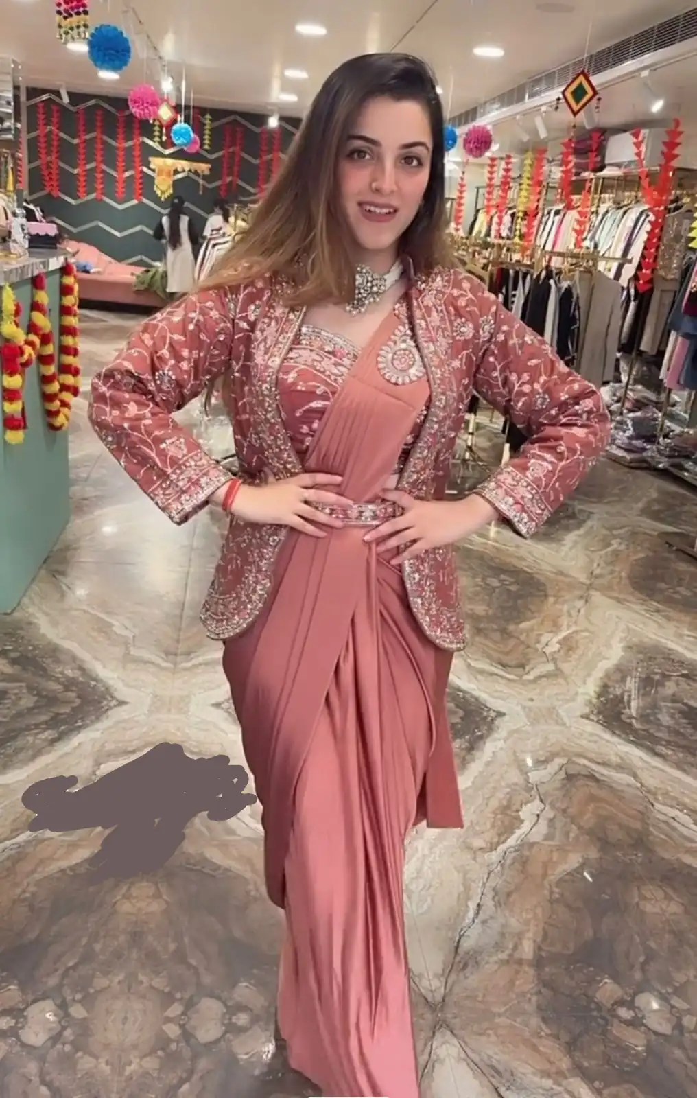 ST 1078 Peach in Color Rangoli Silk Embroidery Work Saree .Wedding, Party, Festive, Events,Best Price ₹2399. Delivery 4-6 Working Days. Shop now. | Sarees, Bollywood Sarees, Creative Sarees, Designer Sarees, Embroidered Sarees, Ethnic Saree, Modern Digital sarees, Party Wear Sarees