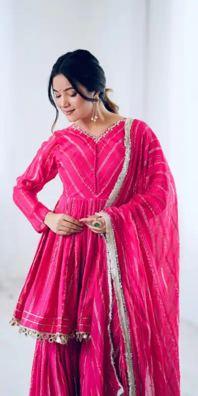 SRK 5300 Pink Mal Chanderi With Lace Work & Mirror Work Salwar Suit . Get it for ₹2099. Delivery 4-6 Working Days. Shop now. | Jump Suits, Tops & Bottoms, Track Suits, Trendy Wear, Salwar suit, Designer Suits, Casual Suits, Creative suits, Palazzo Suits, Party Wear Suits, Patiala Suits, Straight Suits