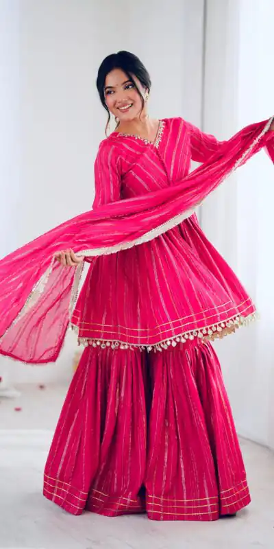 SRK 5300 Pink Mal Chanderi With Lace Work & Mirror Work Salwar Suit . Get it for ₹2099. Delivery 4-6 Working Days. Shop now. | Jump Suits, Tops & Bottoms, Track Suits, Trendy Wear, Salwar suit, Designer Suits, Casual Suits, Creative suits, Palazzo Suits, Party Wear Suits, Patiala Suits, Straight Suits