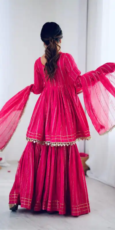 SRK 5300 Pink Mal Chanderi With Lace Work & Mirror Work Salwar Suit . Get it for ₹2099. Delivery 4-6 Working Days. Shop now. | Jump Suits, Tops & Bottoms, Track Suits, Trendy Wear, Salwar suit, Designer Suits, Casual Suits, Creative suits, Palazzo Suits, Party Wear Suits, Patiala Suits, Straight Suits