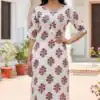 INLI White Beauty Pink Color Rayon Print Kurti with Designer Work. Get it for ₹1199. Delivery 4-6 Working Days. Shop now. | Kurti, Bollywood Kurti, Creative Kurtis, Designer Kurti, Party Wear Kurti, Selfie Kurti