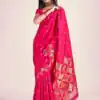 KPR 256 Pink in Soft Lichi Silk Lace Border & Lace Work Saree . Special Price ₹1449. Delivery 4-6 Working Days. Shop now. | Sarees, Bollywood Sarees, Creative Sarees, Designer Sarees, Embroidered Sarees, Ethnic Saree, Modern Digital sarees, Party Wear Sarees