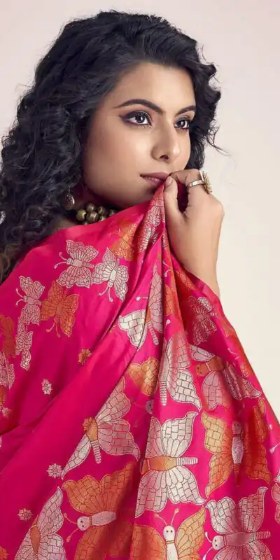 KPR 256 Pink in Soft Lichi Silk Lace Border & Lace Work Saree . Special Price ₹1449. Delivery 4-6 Working Days. Shop now. | Sarees, Bollywood Sarees, Creative Sarees, Designer Sarees, Embroidered Sarees, Ethnic Saree, Modern Digital sarees, Party Wear Sarees