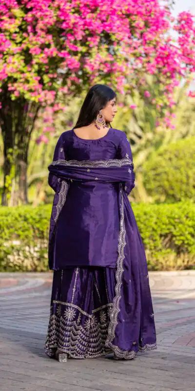 Ram 098 Purple Color Chinon Embroidery Work Salwar Suit in . Introductory Price ₹2549. Delivery 4-6 Working Days. Shop now. | Jump Suits, Salwar suit, Designer Suits, Casual Suits, Creative suits, Palazzo Suits, Party Wear Suits, Patiala Suits, Straight Suits