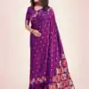 KPR 256 Purple in Soft Lichi Silk Lace Border & Lace Work Saree . Special Price ₹1449. Delivery 4-6 Working Days. Shop now. | Sarees, Bollywood Sarees, Creative Sarees, Designer Sarees, Embroidered Sarees, Ethnic Saree, Modern Digital sarees, Party Wear Sarees
