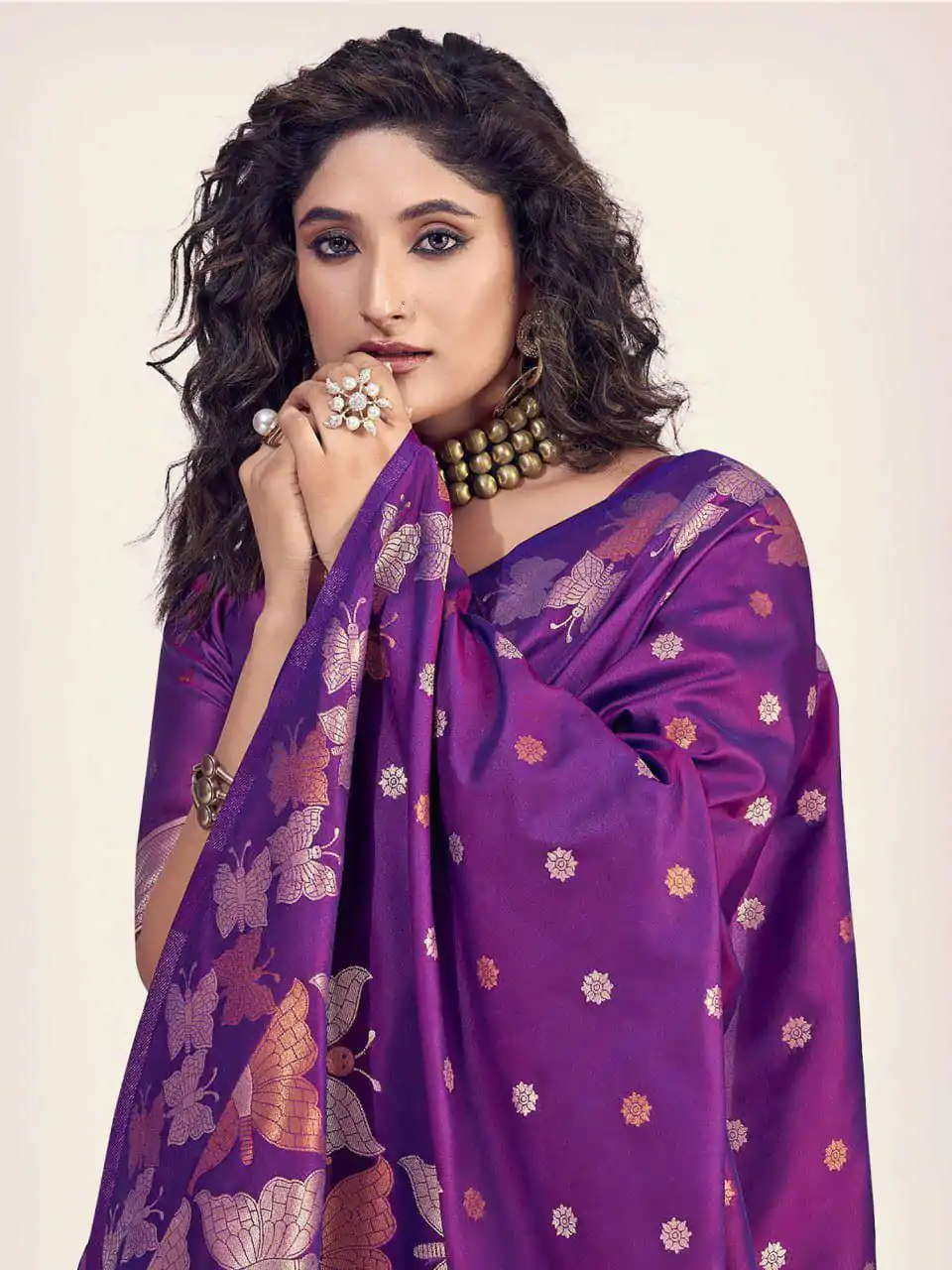 KPR 256 Purple in Soft Lichi Silk Lace Border & Lace Work Saree . Special Price ₹1449. Delivery 4-6 Working Days. Shop now. | Sarees, Bollywood Sarees, Creative Sarees, Designer Sarees, Embroidered Sarees, Ethnic Saree, Modern Digital sarees, Party Wear Sarees