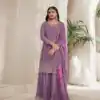 FC V 67831 Purple in Viscose Chinon Zari Work & Embroidery Work Salwar Suit . Grab it for ₹3049. Delivery 4-6 Working Days. Shop now. | Jump Suits, Salwar suit, Designer Suits, Casual Suits, Creative suits, Palazzo Suits, Party Wear Suits, Patiala Suits, Straight Suits