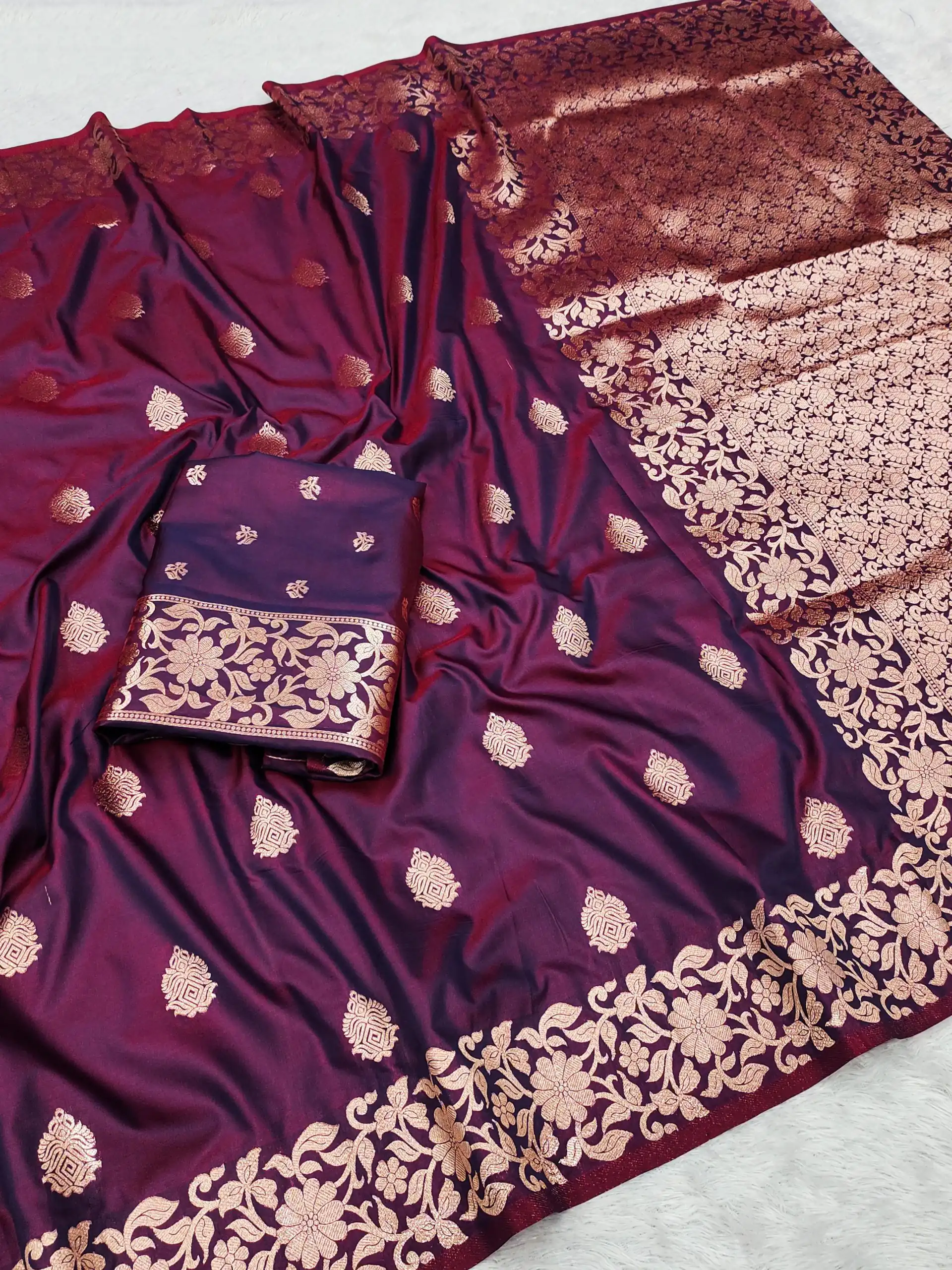 MB 1133 Wine in Banarasi Silk Lace Work & Zari Work Saree . Introductory Price ₹1849. Delivery 4-6 Working Days. Shop now. | Sarees, Bollywood Sarees, Creative Sarees, Designer Sarees, Embroidered Sarees, Ethnic Saree, Modern Digital sarees, Party Wear Sarees