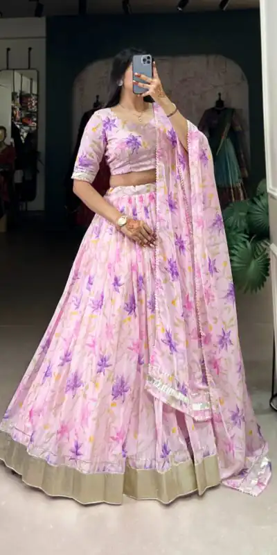 LNB 1036 Baby Pink Color Tabby Silk with Lace Work Lehenga Choli . Wedding, Party, Festive, Events, Grab it for ₹1999. Delivery 4-6 Working Days. Shop now. | Lehenga, Bollywood Lehenga, Creative Lehenga, Designer Lehenga, Embroidered Lehenga, Party Wear Lehenga
